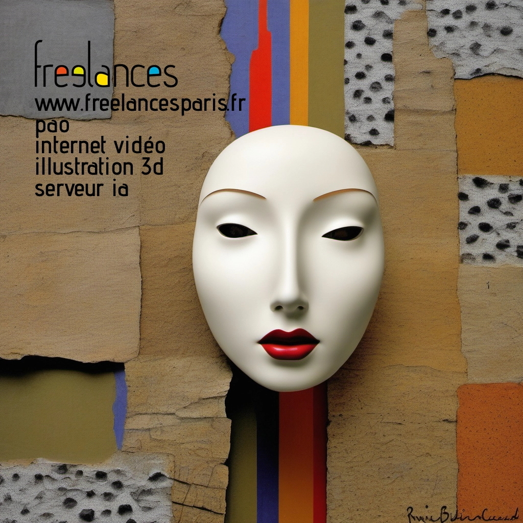 Pao mise en page internet vidéo illustration 3d serveur IA générative AI freelance paris studio de création magazines 49ycfpq0